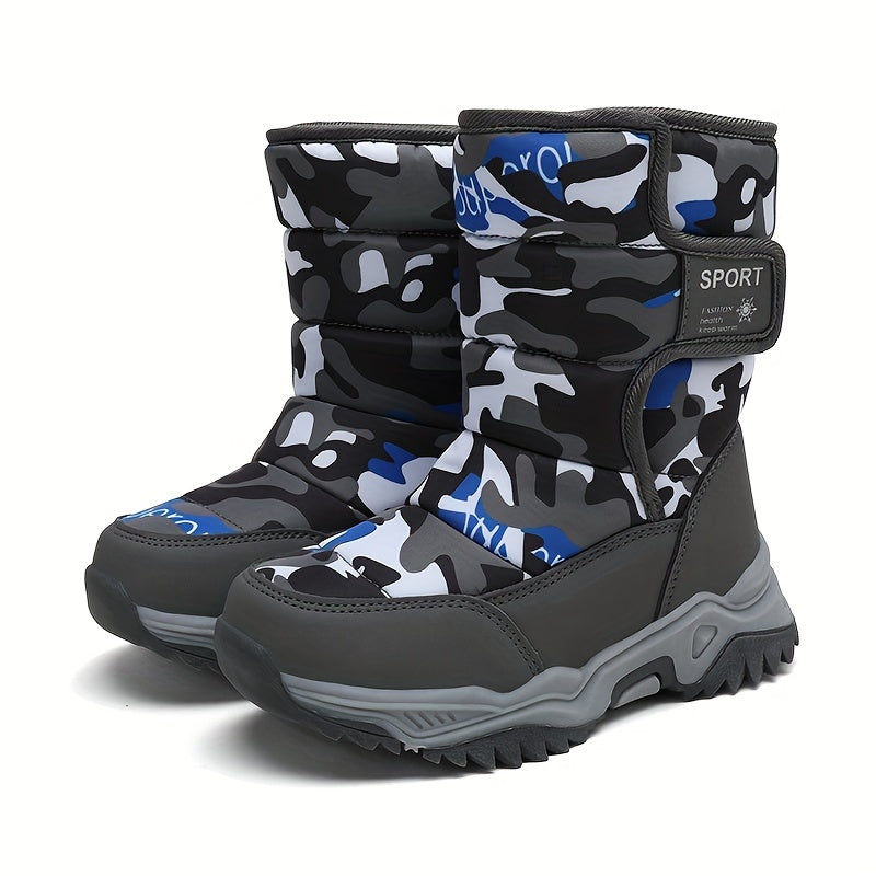 Trendy Camouflage Snow Boots - For Adventurers