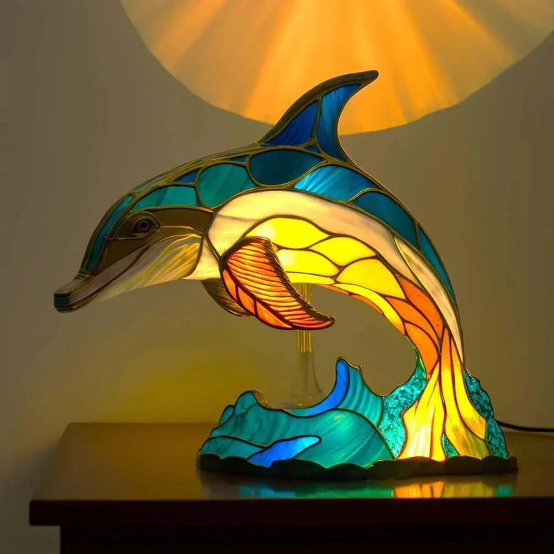 Artistic Glass Mosaic Animal Lamp – Color and Atmosphere in Your Home