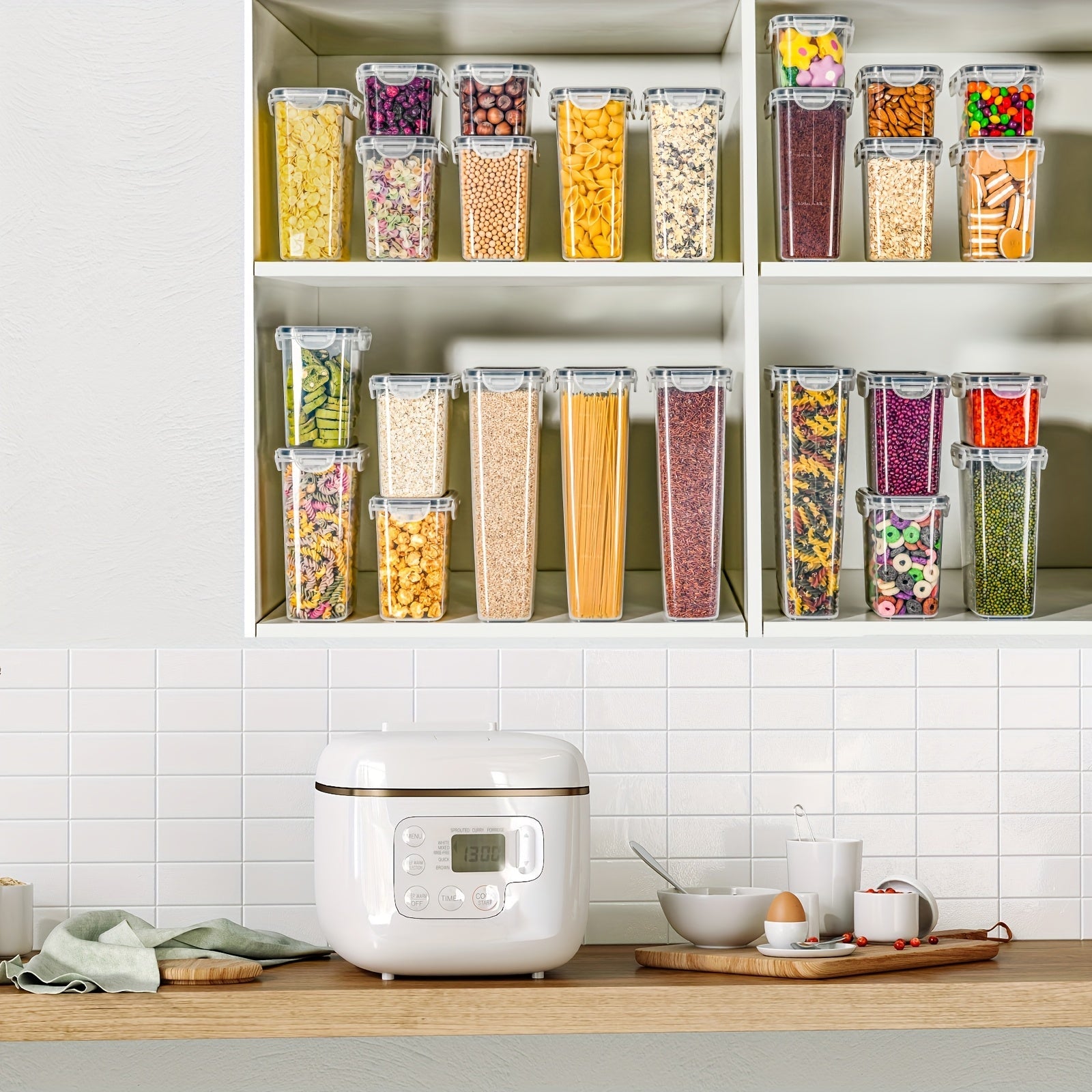 24-Piece Premium Kitchen Storage Set – Practical and Organized