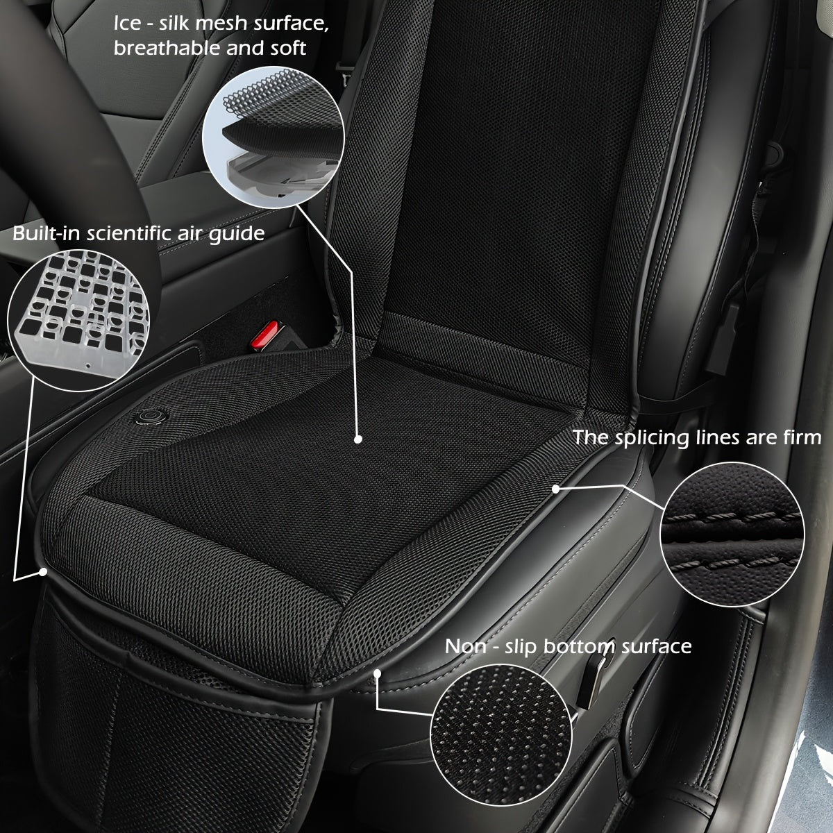 Turbo Car Seat Cushion – Quick Cooling and Comfort