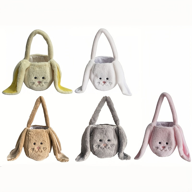 Joyful Easter Bunny Basket – Perfect for Easter Celebrations and Spring Decorations