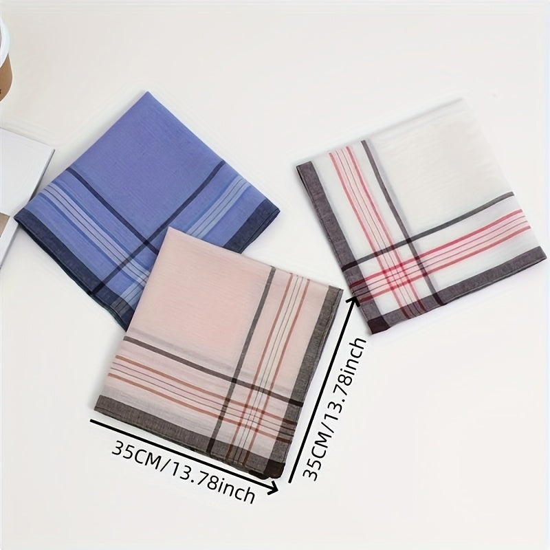 Elegant Cotton Handkerchief Set – Lightweight and Comfortable