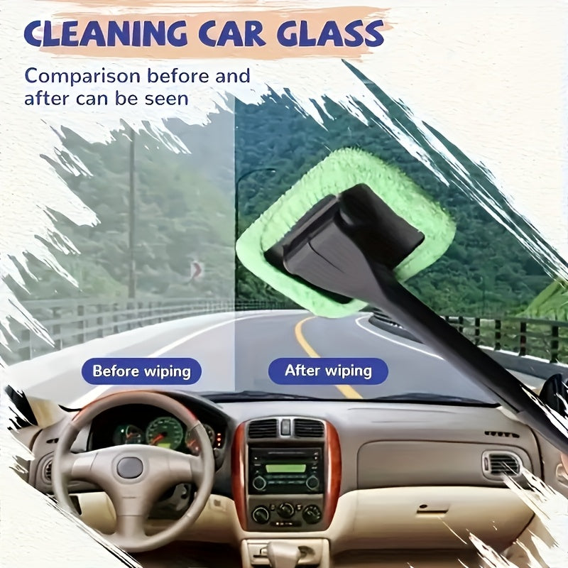 Auto Window Cleaning Brush – Efficient and Handy for Inside and Outside