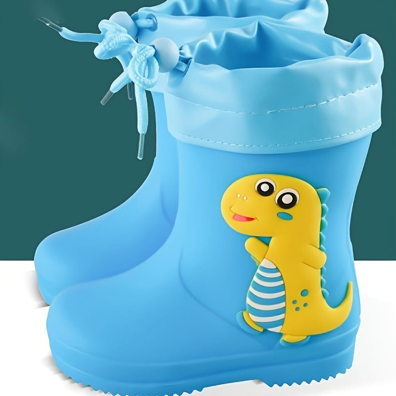 Dino & Bunny Rain Boots for Kids - Playful Waterproof Protection