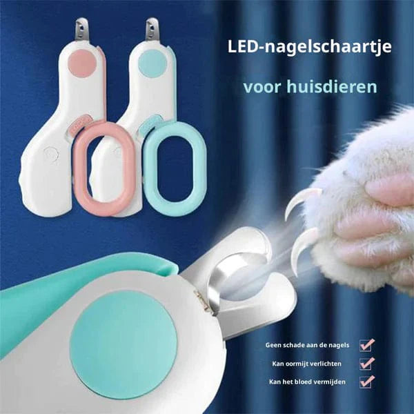 PetCare Nail Clipper - Safe and Easy Trimming with Light