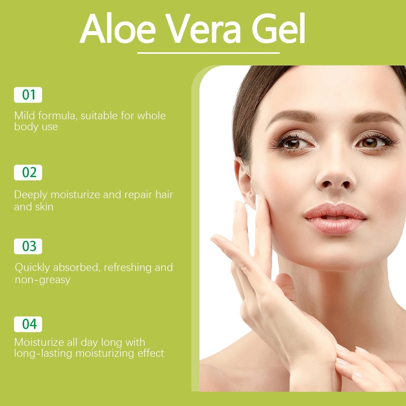 Soothing Aloe Vera Gel – Hydrating, Calming and Refreshing