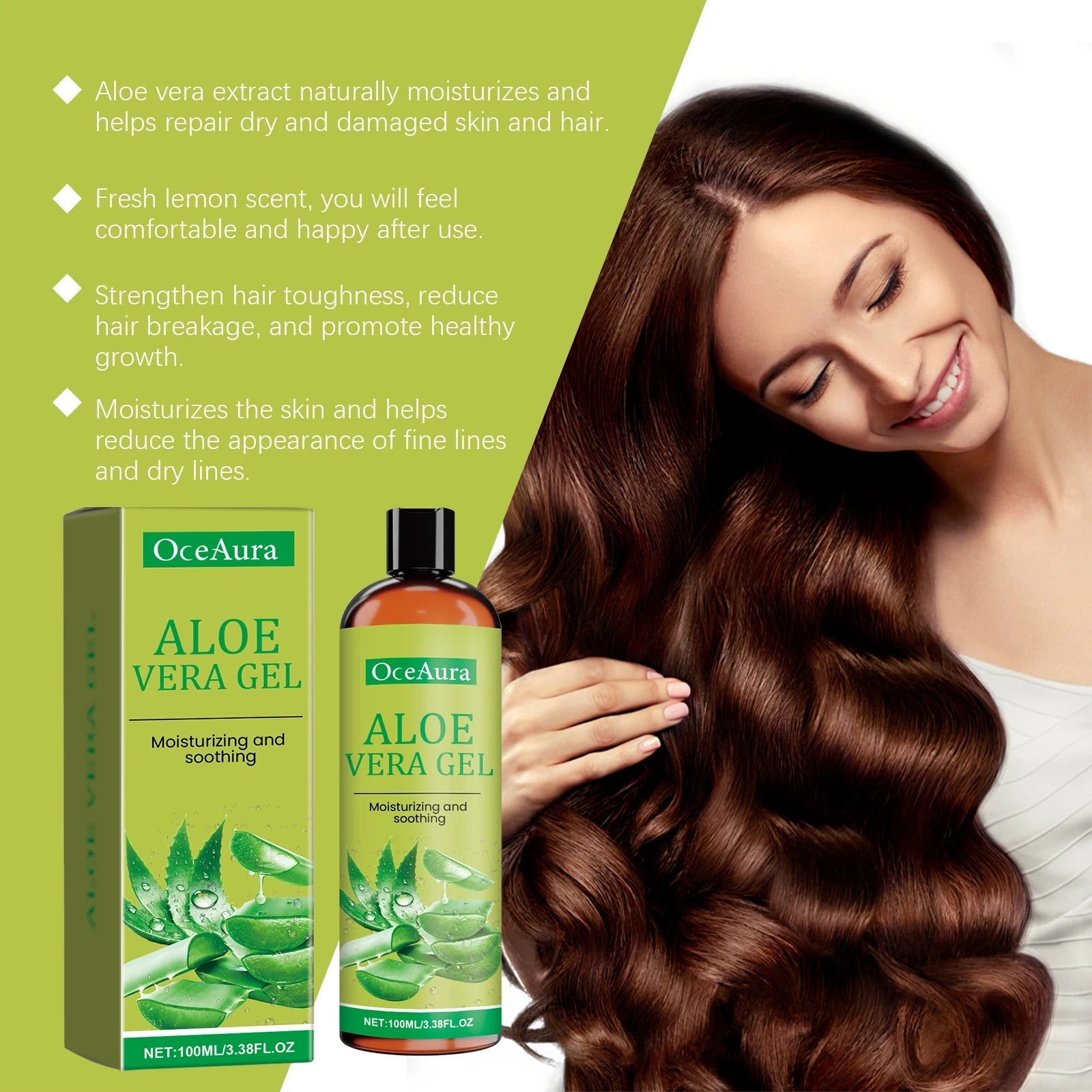 Soothing Aloe Vera Gel – Hydrating, Calming and Refreshing