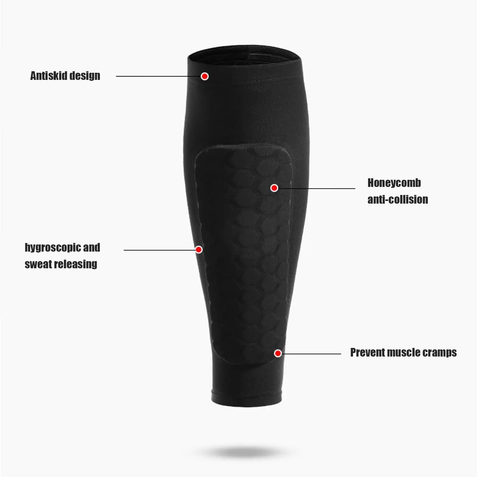 Comfortable Honeycomb Shin Guards – Safe and Breathable
