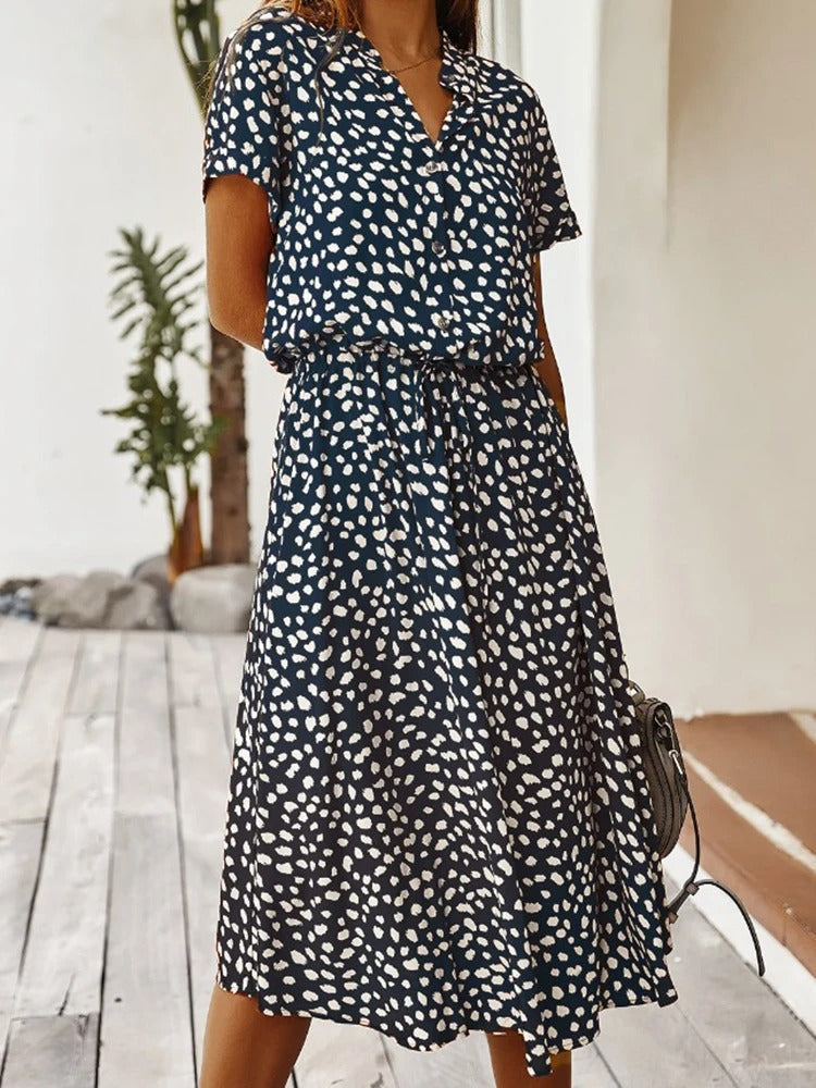 Daniella Midi Dress – Chic and Breezy for Sunny Days