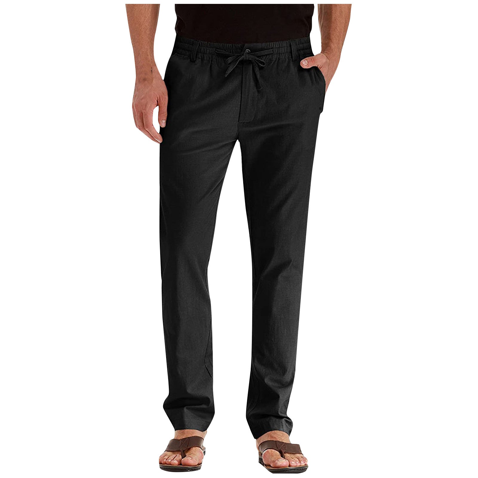 BreezeFlow Men's Relaxed Summer Trousers – Ultimate Comfort and Style
