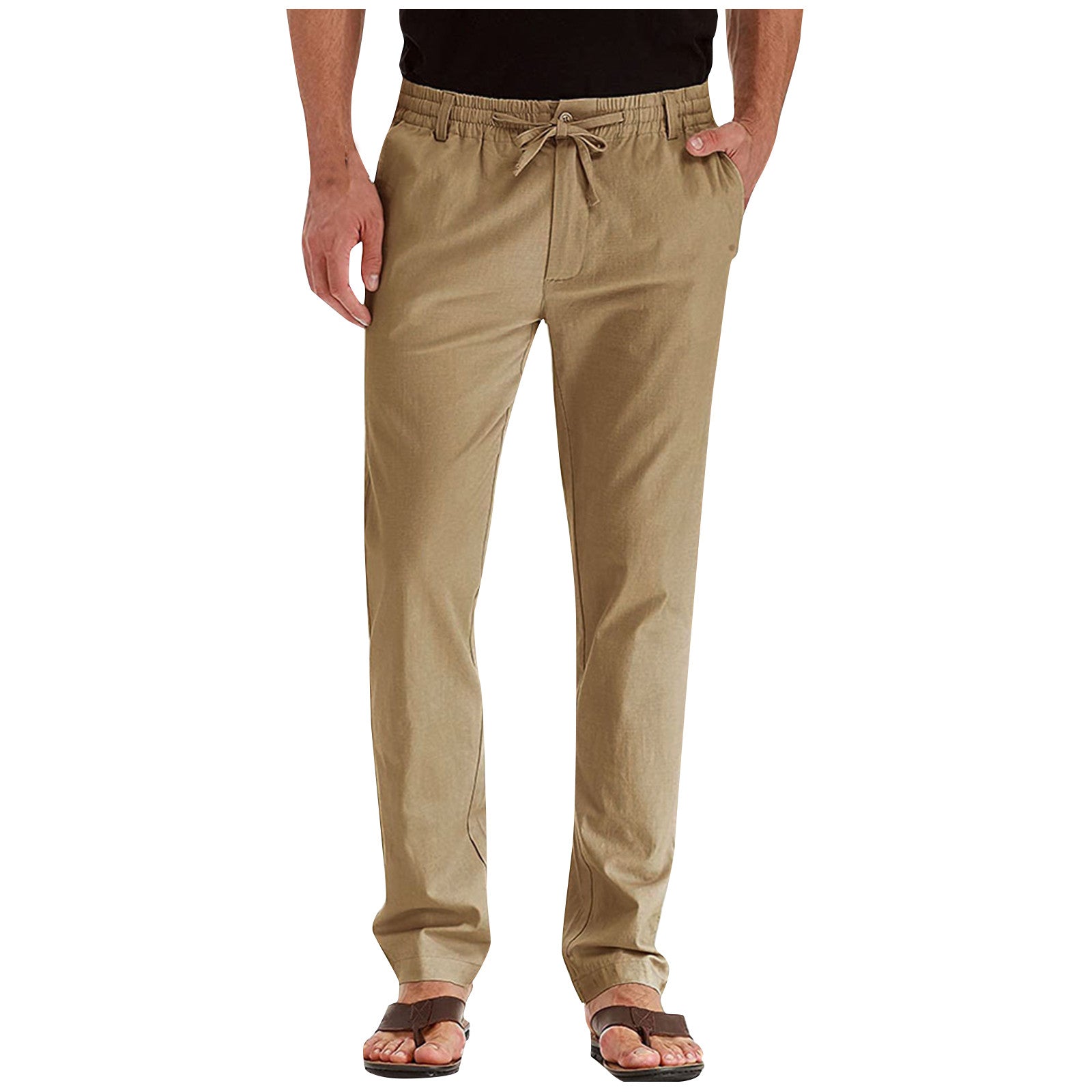 BreezeFlow Men's Relaxed Summer Trousers – Ultimate Comfort and Style