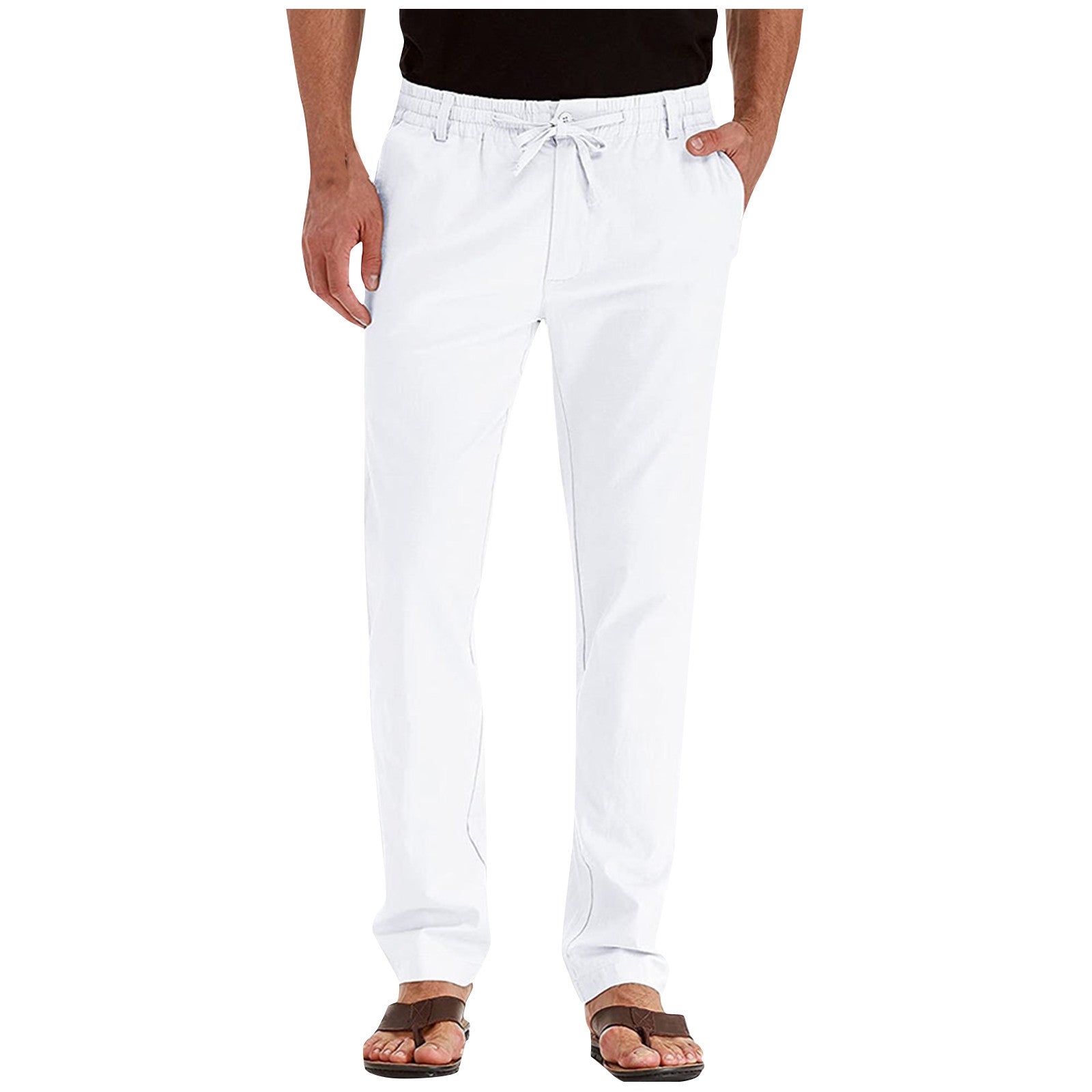 BreezeFlow Men's Relaxed Summer Trousers – Ultimate Comfort and Style
