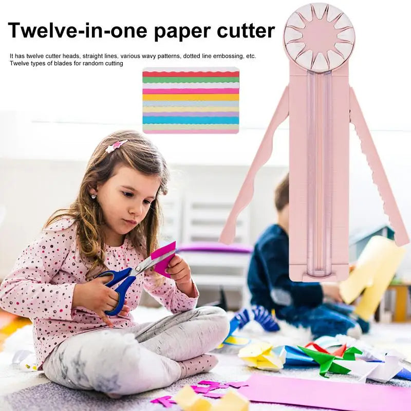 CraftCut 360 – Professional 12-in-1 Paper Cutter for Creative Projects