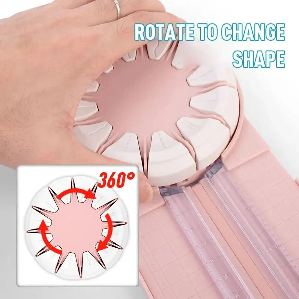 CraftCut 360 – Professional 12-in-1 Paper Cutter for Creative Projects