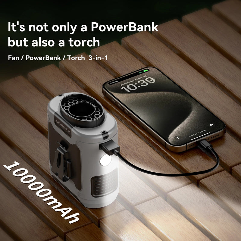 Outdoor Portable Waist Fan – Stay Cool Anywhere