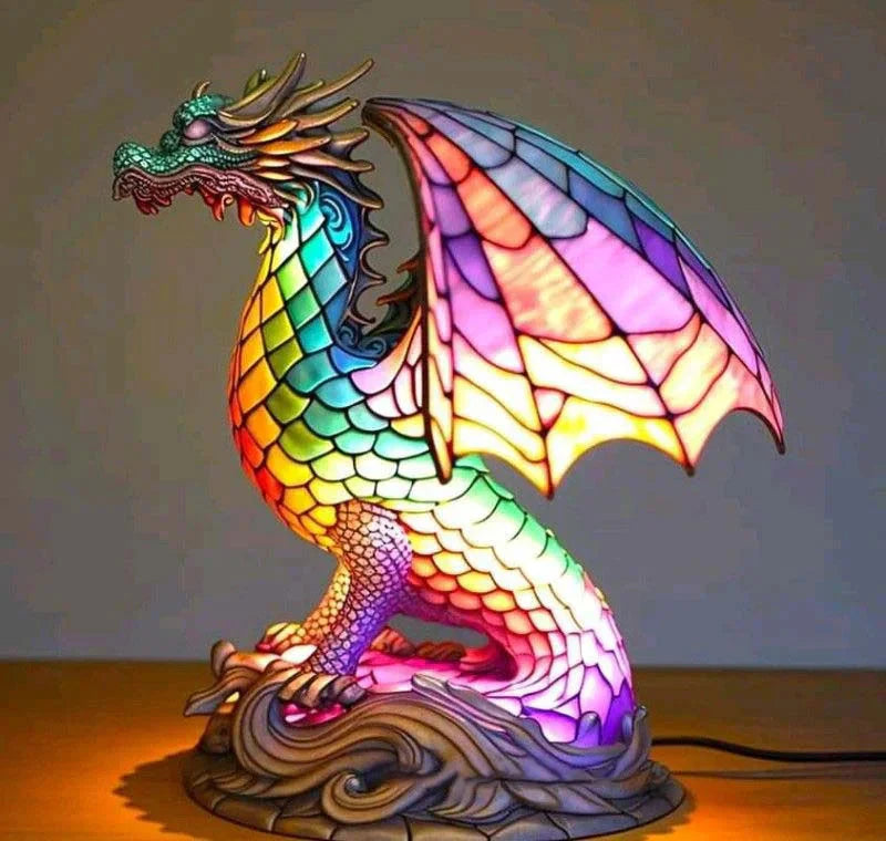 Artistic Glass Mosaic Animal Lamp – Color and Atmosphere in Your Home