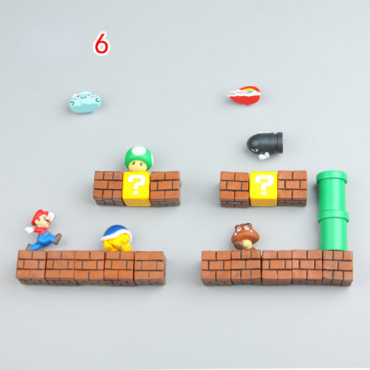 Super Mario Fridge Magnets – For Cheerful Kitchen Decoration