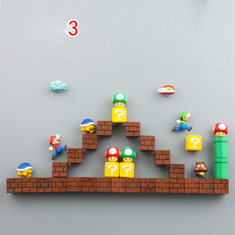 Super Mario Fridge Magnets – For Cheerful Kitchen Decoration
