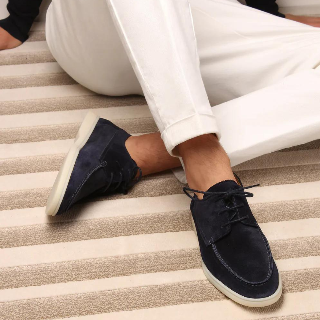 Soft Suede Casual Sneakers for Men – Comfortable Everyday Footwear