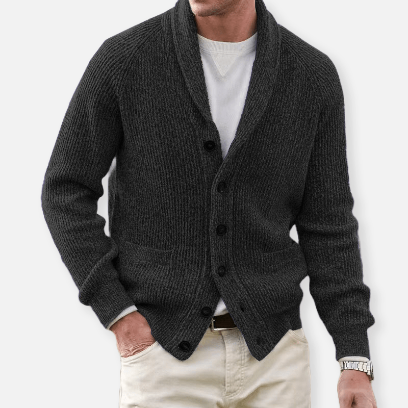 Stylish Men's Cardigan - Comfortable and Timeless