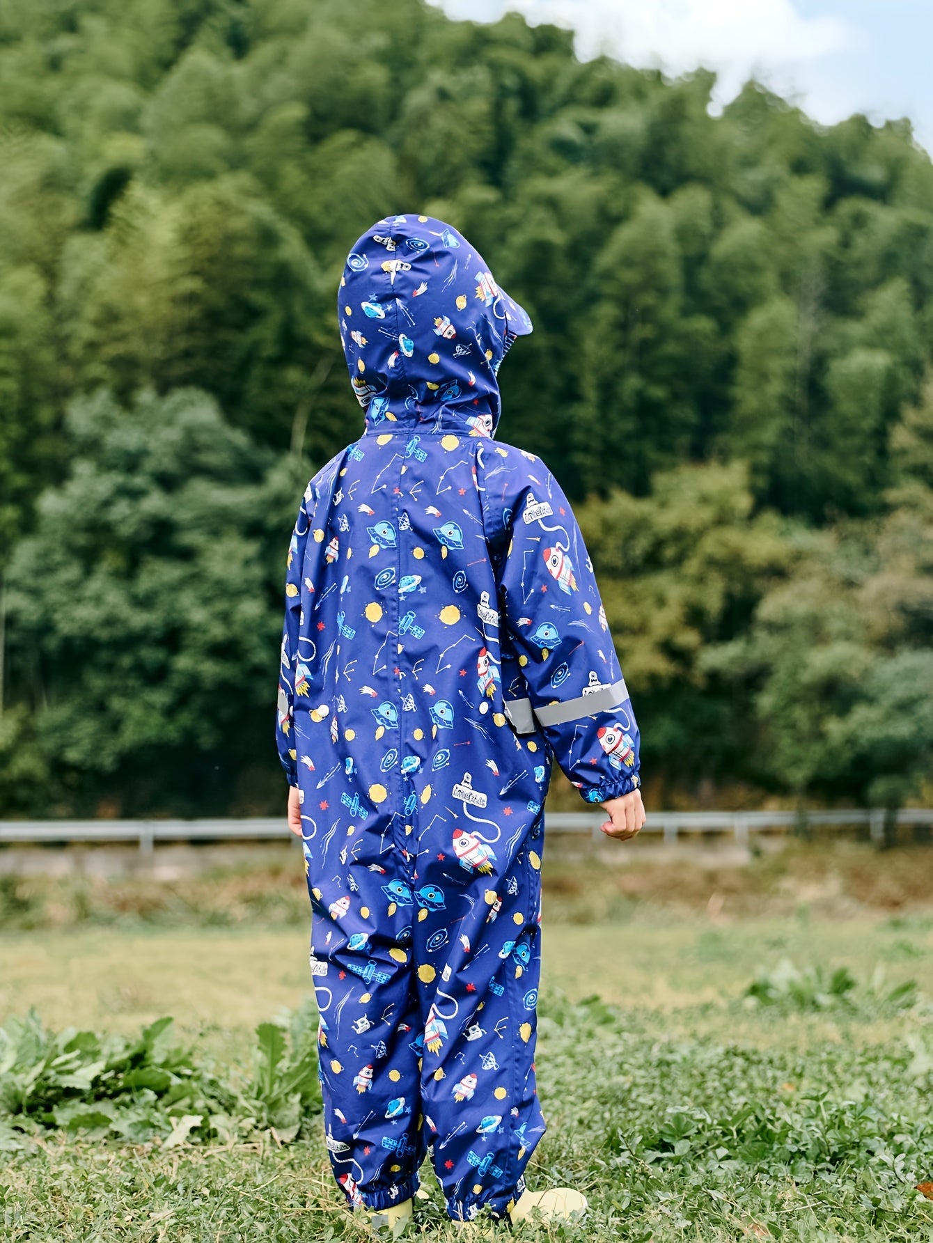 Cheerful Waterproof Rain Overall for Children – Breathable and Comfortable for Outdoor Activities