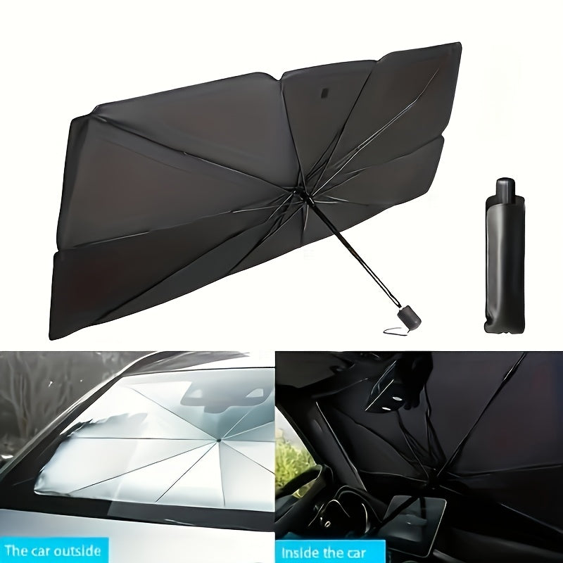 Compact Foldable Sunshade – Effective Windshield Protection