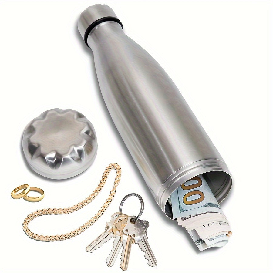 SafeHydrate Water Bottle – Innovative with Hidden Compartment for Valuables