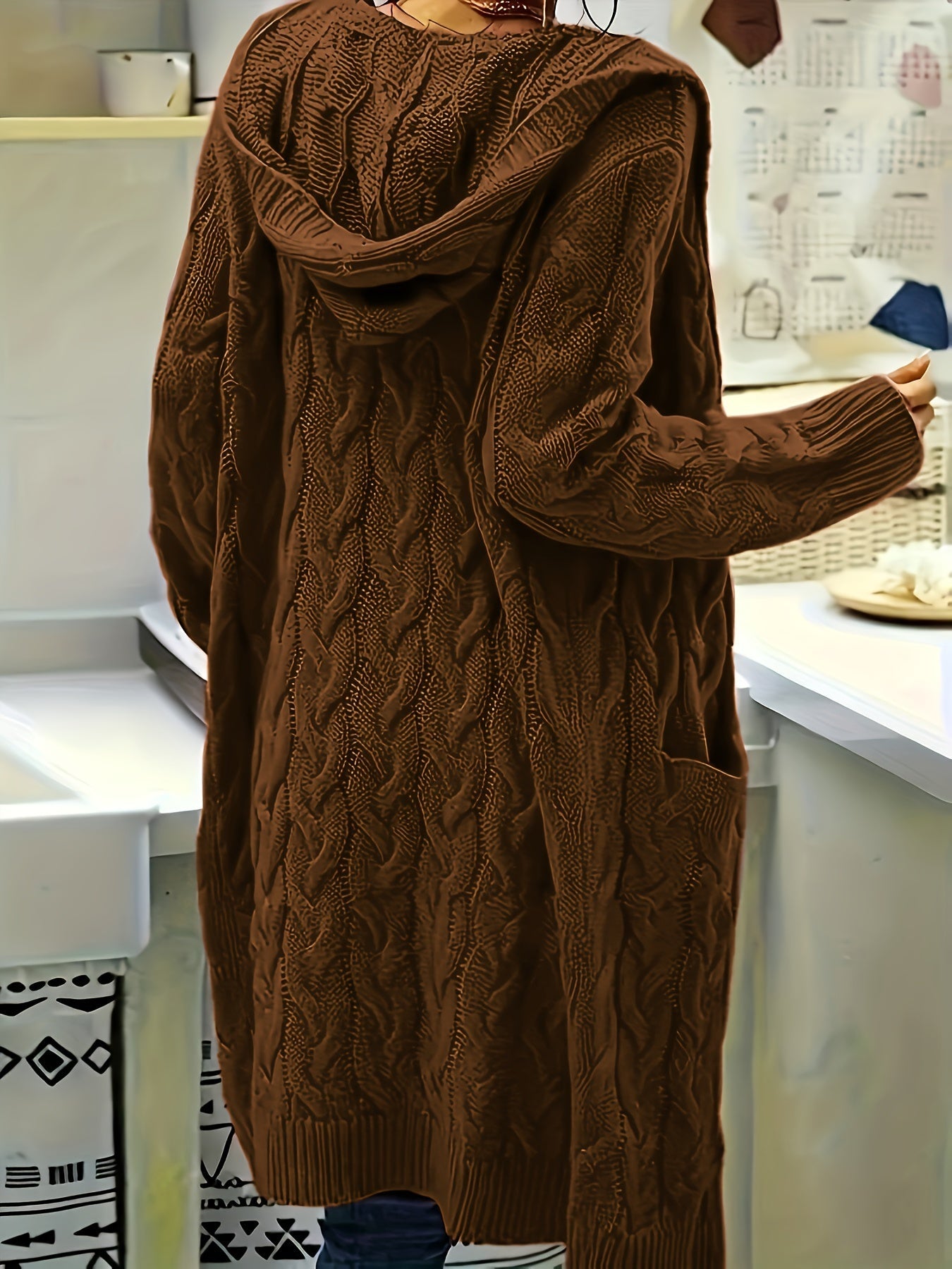 Sophia’s Cable Knit Sweater - Comfort and Style for Cold Days