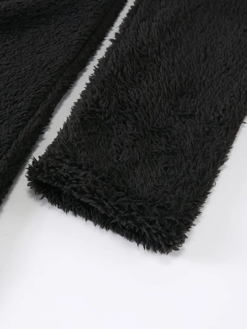 Cozy Teddy Fleece Sweater – For Warm and Snuggly Moments
