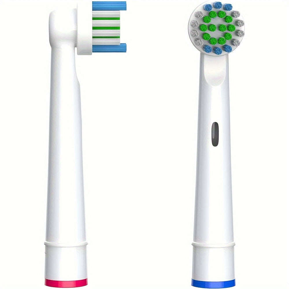 16 Replacement Toothbrush Heads – Compatible with Oral-B Models and Provides Thorough Cleaning