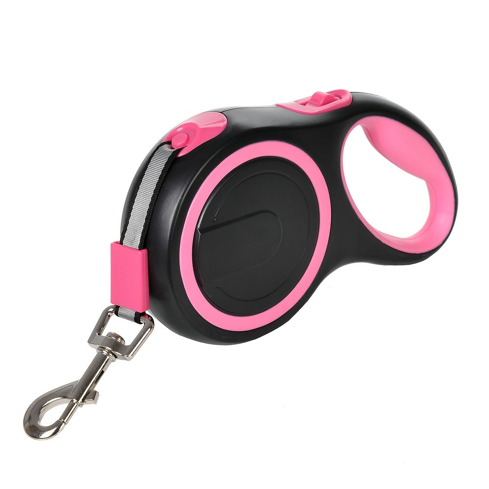 Adjustable Retractable Dog Leash – Durable and Easy to Use for Medium and Large Dogs