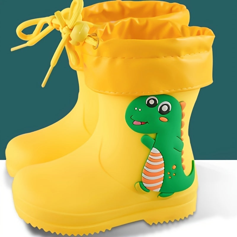 Dino & Bunny Rain Boots for Kids - Playful Waterproof Protection