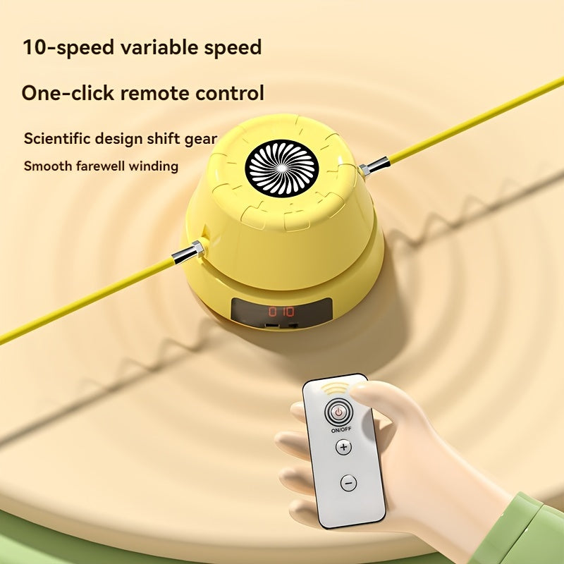 JumpSmart Electronic Jump Rope – Wireless with Digital Counter and Remote Control