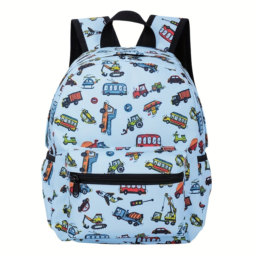 Cheerful Car Backpack for Kids - For Adventurous School Days