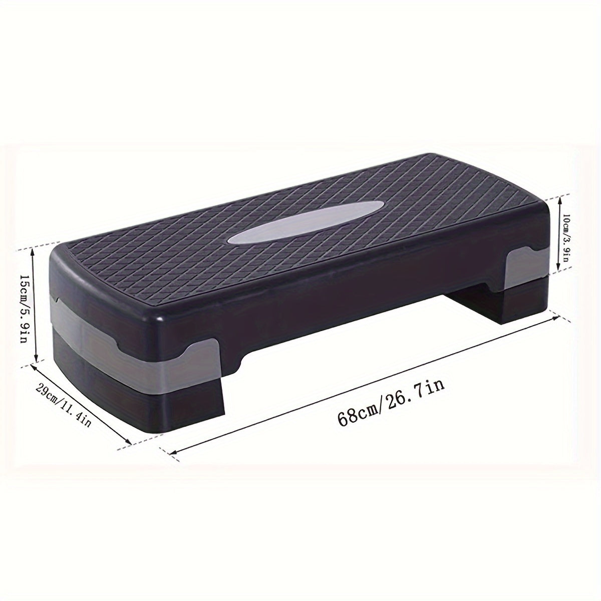 Adjustable Aerobic Stepper with Non-Slip Surface – Perfect for Home and Gym Workouts