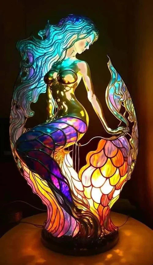 Artistic Glass Mosaic Animal Lamp – Color and Atmosphere in Your Home