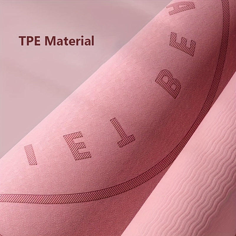 Comfortable TPE Jump Rope Mat – Shock Absorbing and Non-Slip