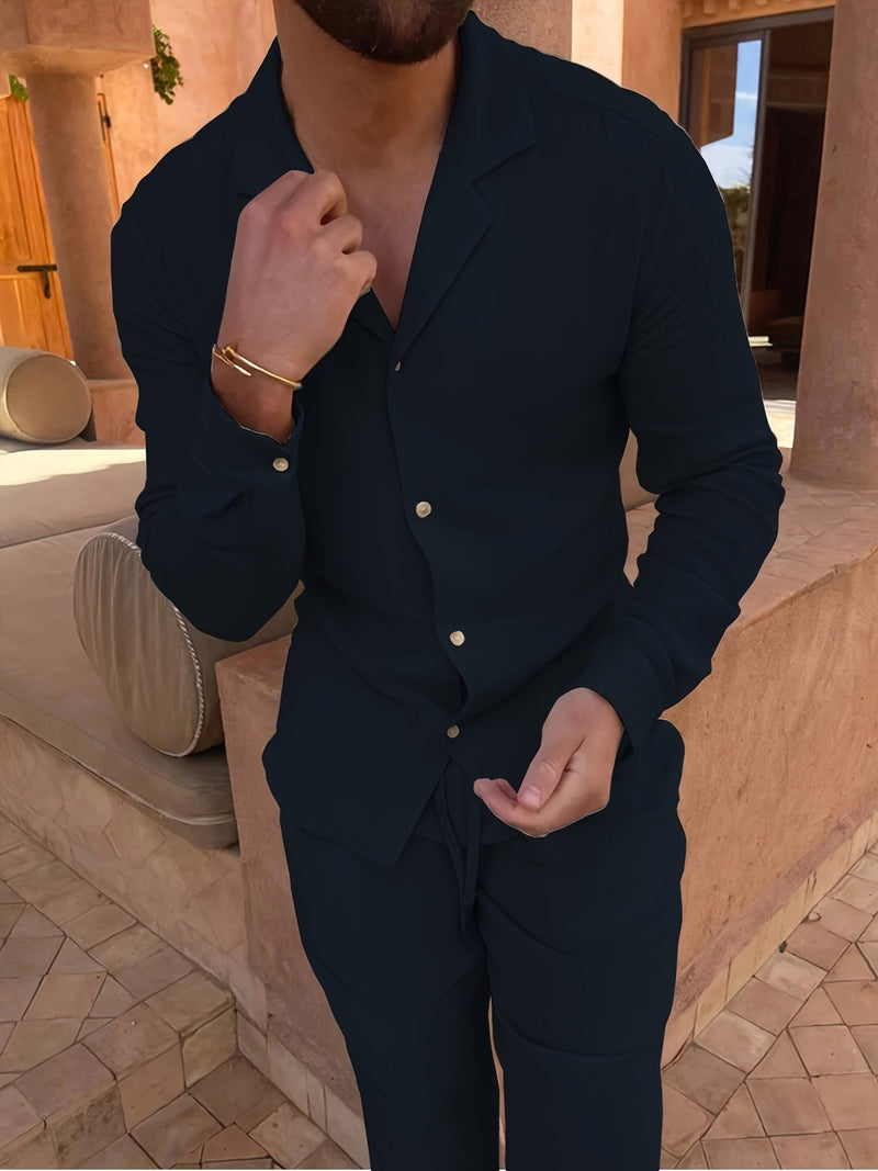 Minimalist Men's Set – Comfort and Class in One