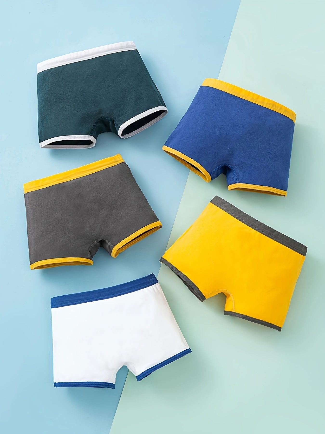 Dinosaur Underwear for Boys - 5-Piece Set of Comfortable Boxers