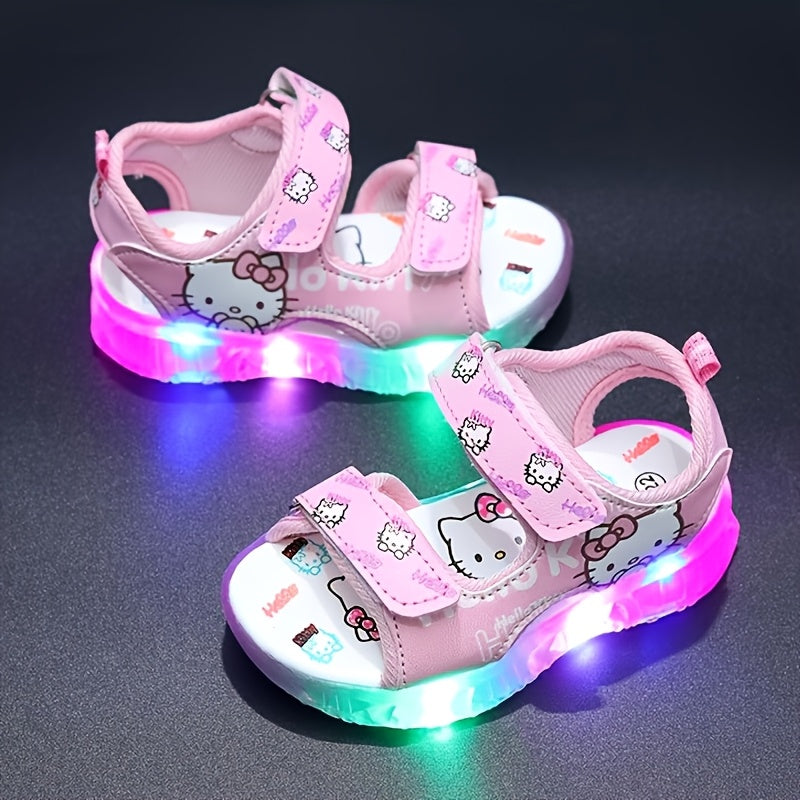 Hello Kitty Light-Up Summer Sandals – Playful and Comfortable for Kids