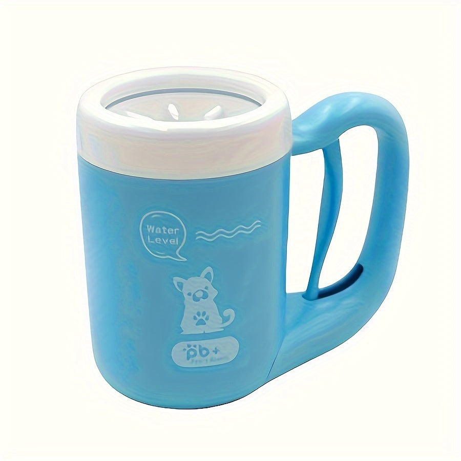 Silicone Dog Paw Cleaner Cup – Portable & Soft Bristle Foot Washer