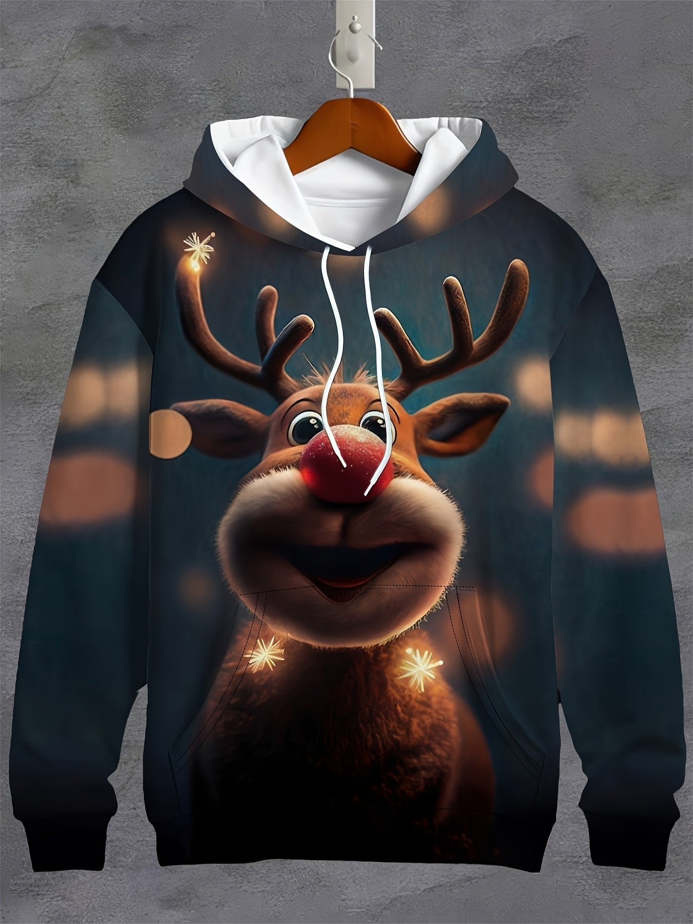 Rudolph's Festive Hoodie – Comfortable and Cheerful