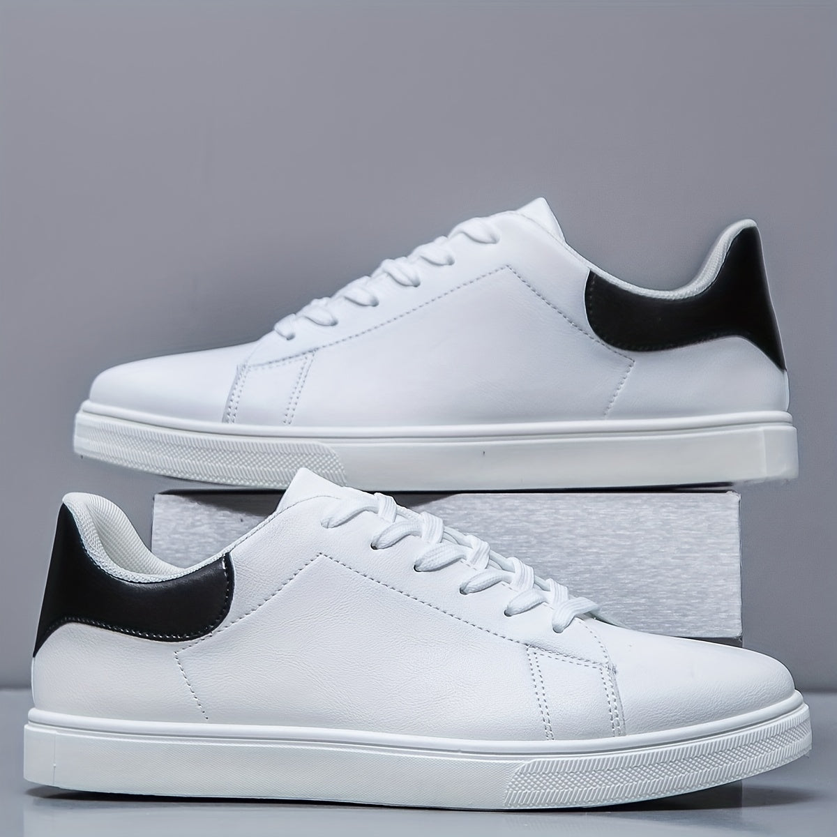 Men's Casual Lace-Up Sneakers – Comfortable and Modern for Spring and Summer