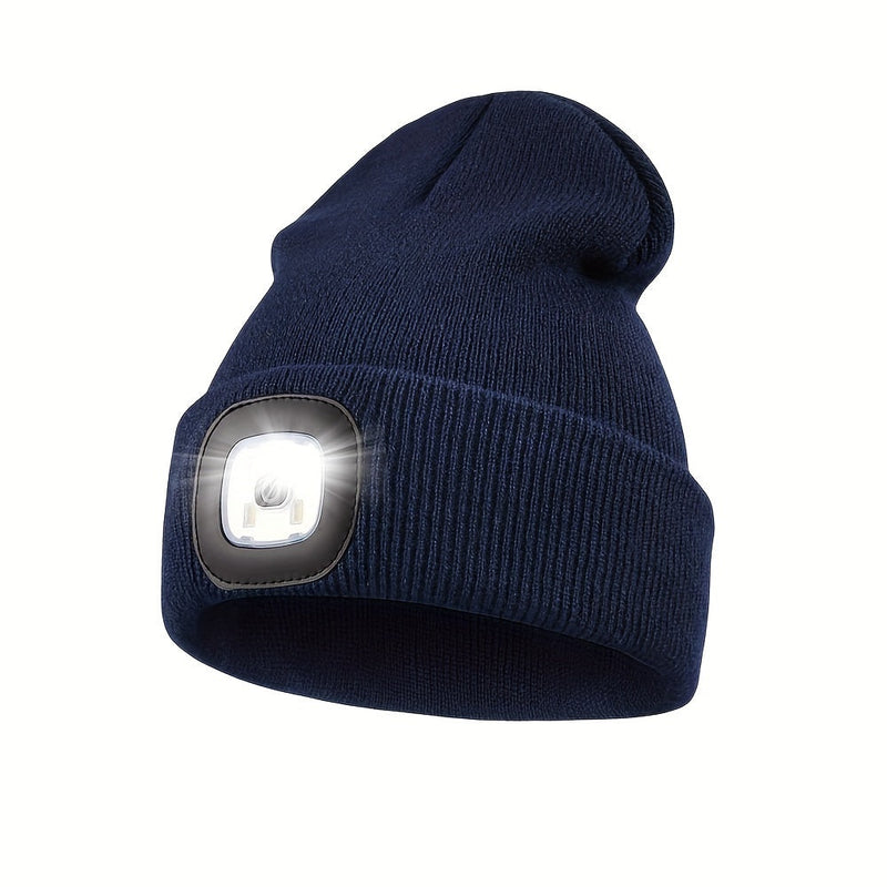 LED Beanie for Kids - Hands-Free and Illuminated