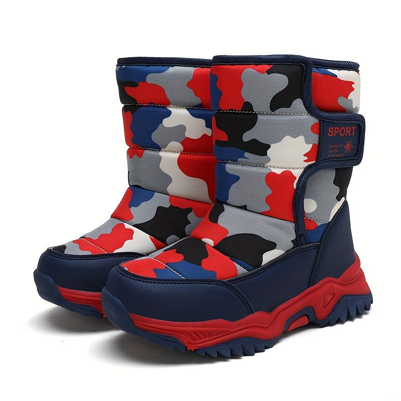 Trendy Camouflage Snow Boots - For Adventurers