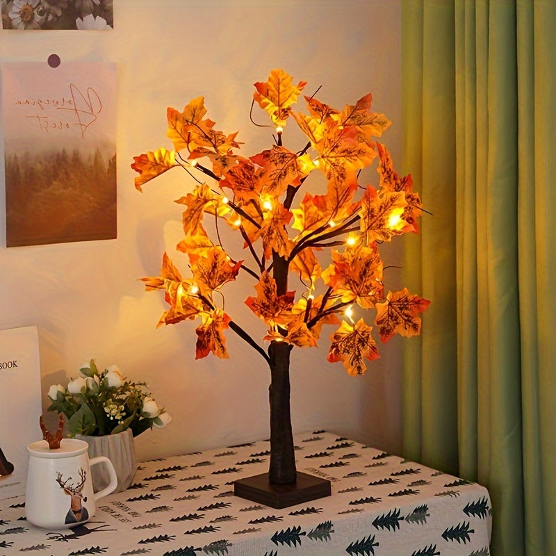 LED Maple Tree – Warm Autumn Atmosphere with Lighting