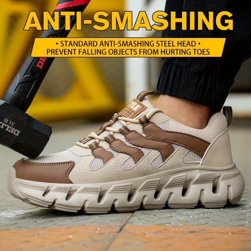 Titan Pro Safety Sneakers – Lightweight, Breathable, and Durable for Work and Leisure