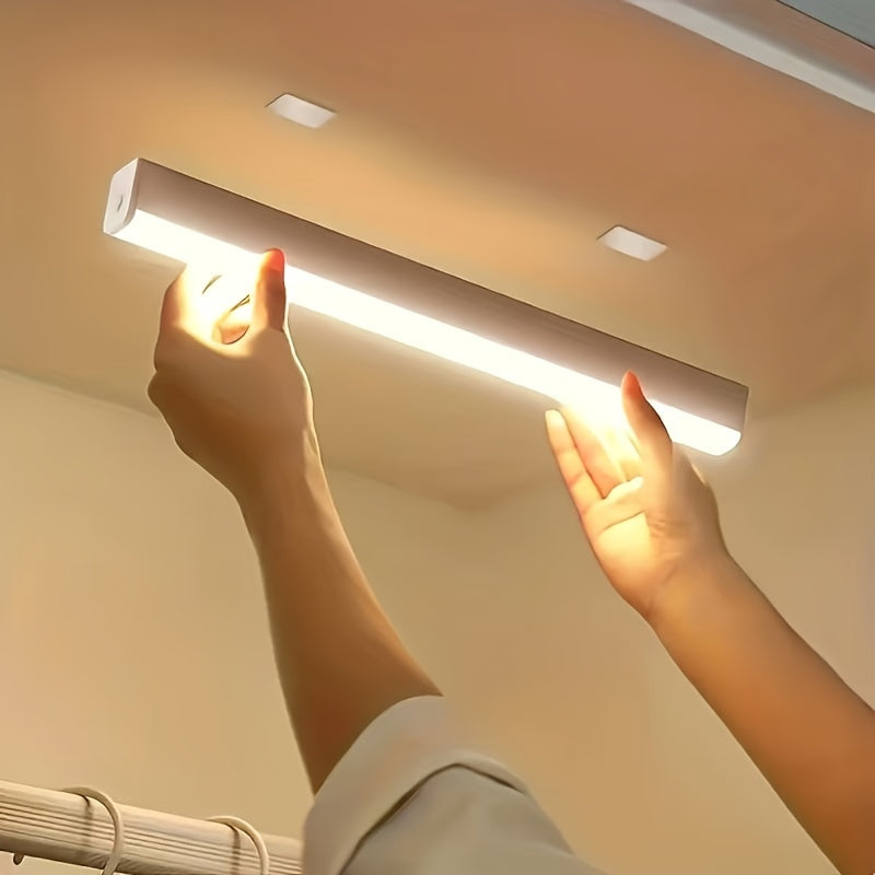 Smart LED Under-Cabinet Lighting with Motion Sensor – Wireless, Rechargeable, and Ultra-Thin