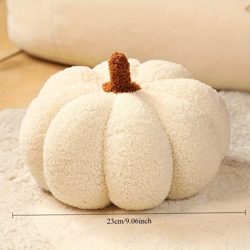 Plush Pumpkin Cushion – Cosy and Soft for Autumn Decoration