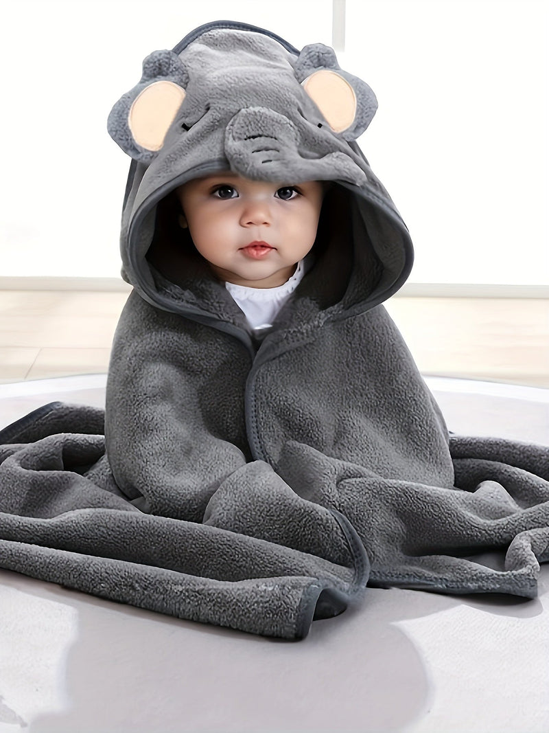 Elephant Fleece Coat for Kids – For Warmth and Playfulness